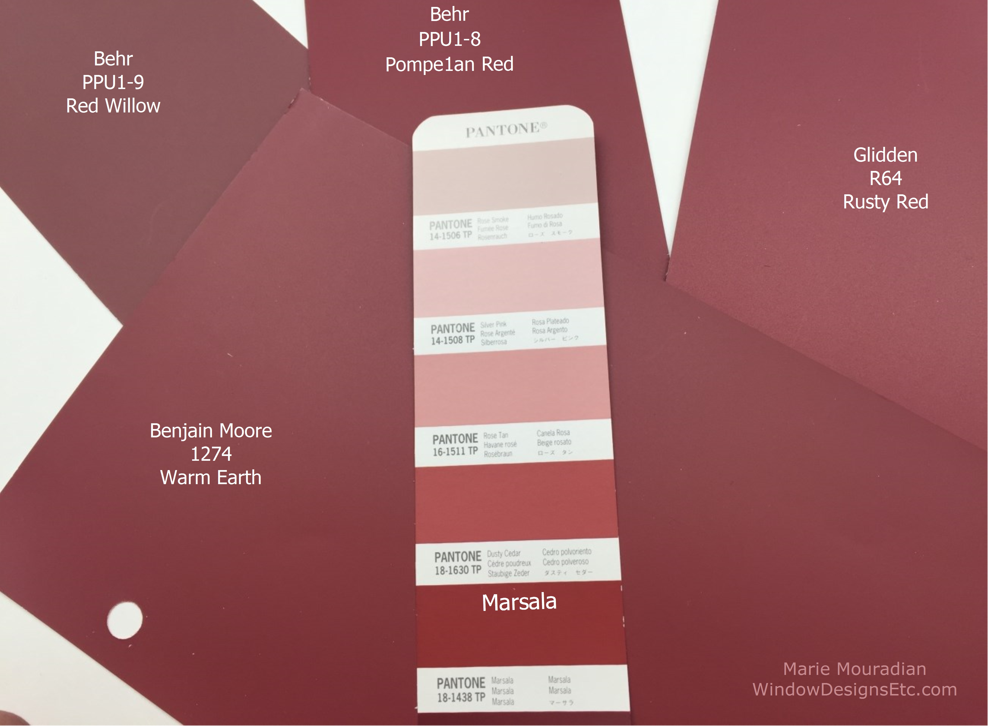 Marsala Pantone 2015 Color Of The Year In Interior Design