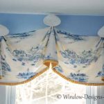 blue lighthouse window treatments for beach house